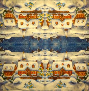 243 Winterlandschaft - 3-lagig